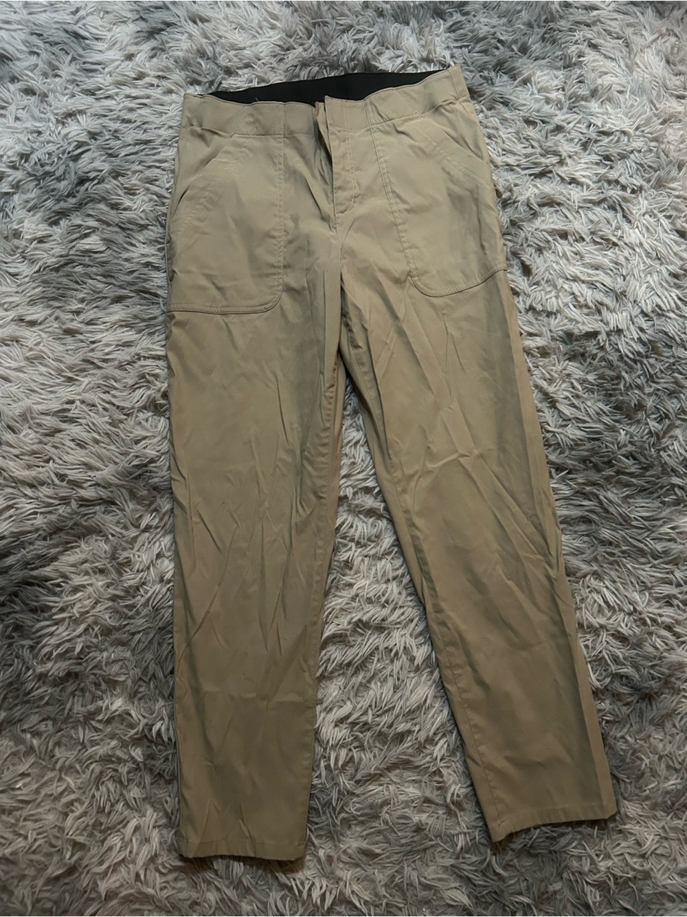 Eddie Bauer Men's Khaki Stretch Chinos